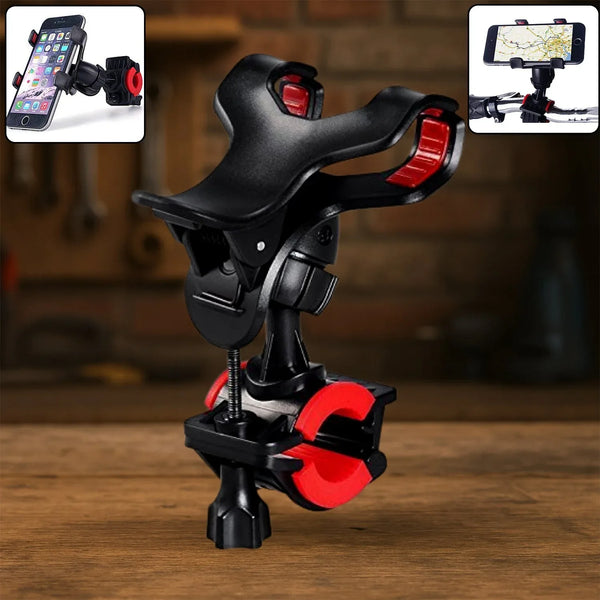 Universal Bike & Bicycle Mobile Mount Holder - justgrabit.in | Just Grab It
