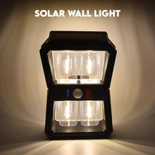 Solar Wall Lantern Light with 3 Modes & Motion Sensor (1 Pc) - justgrabit.in | Just Grab It