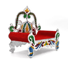 Bal Gopal Sihasan Throne - Large Decorative Stand for Home Temple Deity Display - Justgrabit Inc.