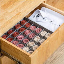 Folding Removable Tie Necktie Sock,Handkerchiefs, Ties, Belts and Underwear Storage Boxes, Easy Assemble Lightweight Folding for Home Daily Use (1 Pc Mix Design) - Justgrabit Inc.