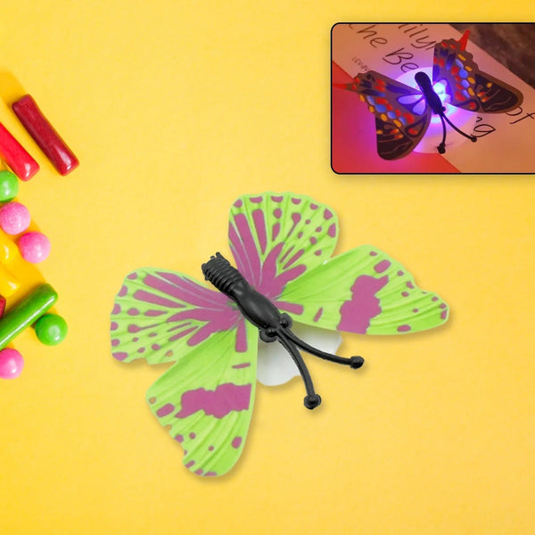The Butterfly 3D Night Lamp Comes with 3D Illusion Design (1 Pc / Loose) - justgrabit.in | Just Grab It