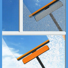 Plastic 3 in 1 Rotatable Double Side Design Cleaning Brush Glass Wiper for Glass window, Car Window, Mirror, Floor (Multicolor) - Justgrabit Inc.