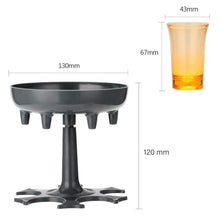 6 shot Win glass dispensers With tray & 6 Pcs Glass - Justgrabit Inc.