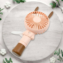 Portable Small Fan Handheld, Mini Student Handheld Dormitory Class Personal Fan Without Battery & USB Cable Operated Manual Hand Press Fan (1 Pc) - Justgrabit Inc.