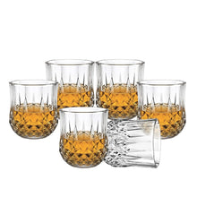 Heavy unbreakable Stylish look fully Transparent Glasses Set 250 ml (6pcs) - Justgrabit Inc.