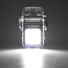USB Rechargeable Electric Lighter & 3 Modes COB Flashlight (1 Pc) - justgrabit.in | Just Grab It