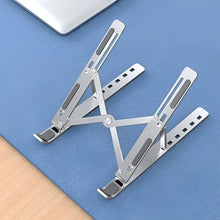 Home Foldable Height Adjustable Laptop Stand (1 Pc) - justgrabit.in | Just Grab It