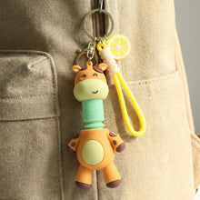Cute Giraffe Cartoon Keychain (1 Pc) - justgrabit.in | Just Grab It