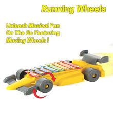 Musical Car Piano Xylophone Toy, Plastic Car Xylophone (1 Set) - justgrabit.in | Just Grab It