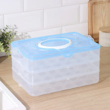 3 - Layer Plastic Refrigerator Egg Storage Box (36 Grid) - Justgrabit Inc.