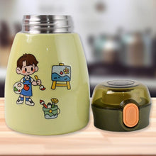 Vacuum Insulation Flask Bottle with Straw for Sports Adult Children (Approx 480ml) - justgrabit.in | Just Grab It