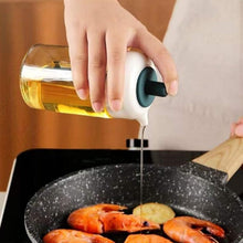 2 in 1 Glass Oil dispenser jar / Bottle with brush (1 Set) - justgrabit.in | Just Grab It