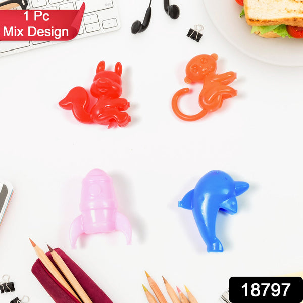 Mix Character, Monkey, Fish, Cat Pencil Top Promotional (1 Pc / Mix Colour & Design) - justgrabit.in | Just Grab It