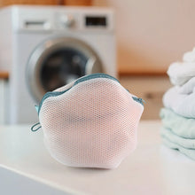 Premium Round Mesh Bra Wash Bag with Zipper for Washing Machine (1 Pc / Mix Size & Design) - Justgrabit Inc.