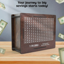 Wooden Money / Piggy Bank, Money Box (1 Pc / Pen Not Included) - Justgrabit Inc.