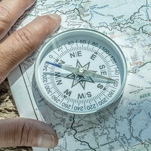 Handheld Large Compass for direction and Navigation (80 MM / 3 Inch / 1 Pc) - justgrabit.in | Just Grab It