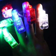Light up Finger Tips, Clear Mini Rings, LED Glow Ring with Elastic Band (1 Pc) - justgrabit.in | Just Grab It