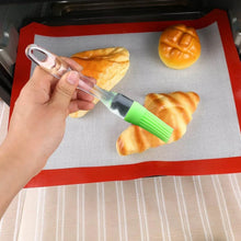 Silicone Flat Pastry Cooking Oil Brush for Grilling, Tandoor and BBQ (2Pc) - Justgrabit Inc.