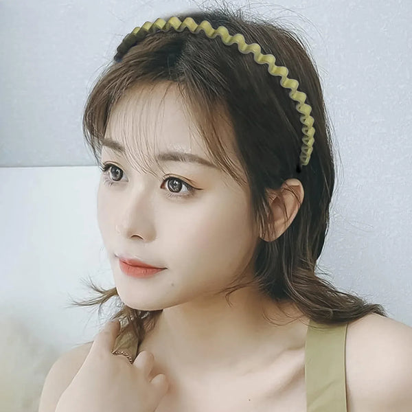 Plastic Simple Headbands Comb Headbands Hairbands (1 Pc) - Justgrabit Inc.