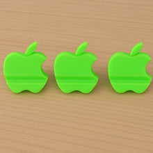 Apple - Shaped Plastic Mobile Phone Holder (3 Pc & mix color) - justgrabit.in | Just Grab It