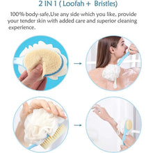 2in1 Bath Brush With Long Handle - justgrabit.in | Just Grab It