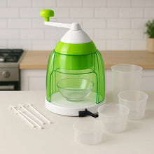 Manual Ice Crusher & Snow Cone Maker with Hand Crank - Justgrabit Inc.