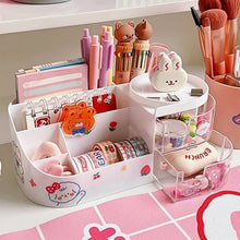 Multi - Functional Plastic Vanity Storage Box - Justgrabit Inc.