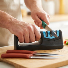 Multipurpose Kitchen Knife Set with Knife Sharpener (3 Pc Knife With Sharpener) - justgrabit.in | Just Grab It