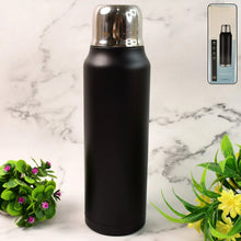 Stainless Steel Vacuum Water Bottle – Hot & Cold Insulated Flask (1000 ML Approx) - Justgrabit Inc.
