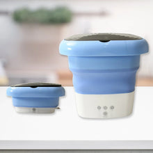 Folding Washing Machine, Mini Portable Washing Machine, Deep Cleaning, Mini Foldable Washing Machine, Suitable For Socks, Underwear, Baby Clothes & Other (1 Pc) - Justgrabit Inc.