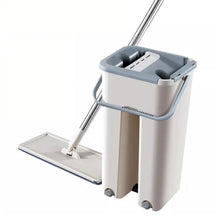 Scratch Cleaning MOP with 2 in 1 SELF Clean WASH Dry Hands Free Flat Mop - Justgrabit Inc.