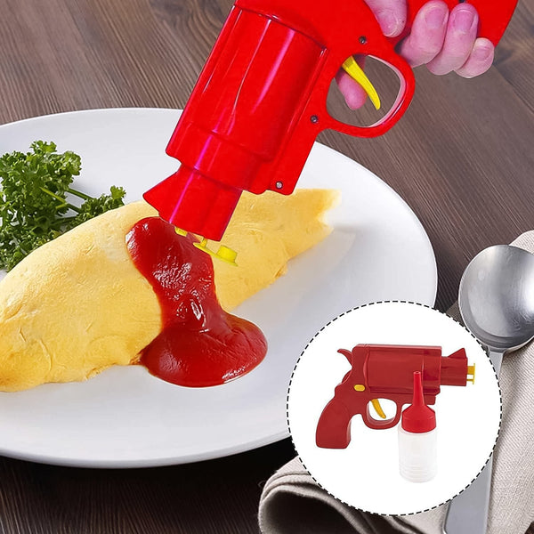 Ketchup Dispenser Mustard Bottle Gun (1 Pc) - justgrabit.in | Just Grab It