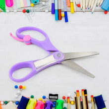 Multipurpose Scissors | Comfort Grip Handle And Stainless Steel Blades (1 Pc / Mix Color & Design) - justgrabit.in | Just Grab It