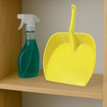 Dustpan with Long Handle, Dust Collection Dust Pan Tray for Kitchen, Home, Office, Bathroom Etc, Supdi (1 Pc / Multicolor ) - Justgrabit Inc.