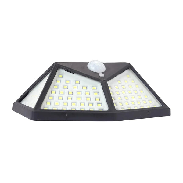 Outdoor Solar Lamp 100 LED Solar Light PIR Motion Sensor Wall Light ( 1 Pc) - justgrabit.in | Just Grab It