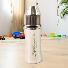 Apex Stainless Steel Little Champ Baby Feeding Bottle (250 ml) - Justgrabit Inc.