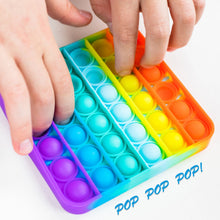 Square it Toy Special Needs Silicone Stress Relief Toy For Kids & Adult All Use Toy - justgrabit.in | Just Grab It