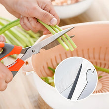 SpaceMulti-Function Kitchen Scissors for Veggies, Meat & Seafood with Bottle Opener - Justgrabit Inc.