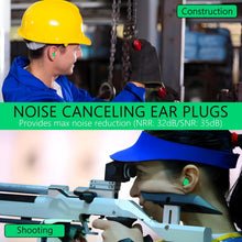 Earplugs Noise Reduction For Noise (1 Pair Foam) - justgrabit.in | Just Grab It