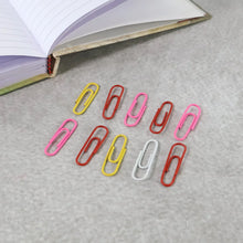 Vinyl-Coated Paper Clips - (10 Pc / Set) - Justgrabit Inc.