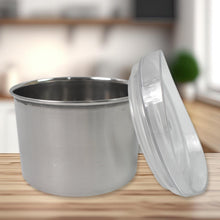 Multipurpose Stainless Steel Airtight Containers with See Through Lid (1 Pc / 500 ML) - justgrabit.in | Just Grab It