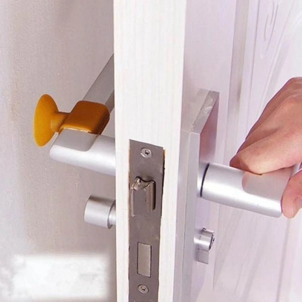 Door Stopper Mini Anti - Collision Silicone Door Handle Crash Pad - Justgrabit Inc.