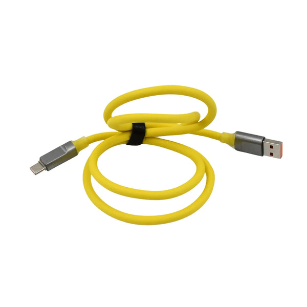 Type C data cable Fast Charging With Light (1 Mtr. / 1 Pc) - Justgrabit Inc.
