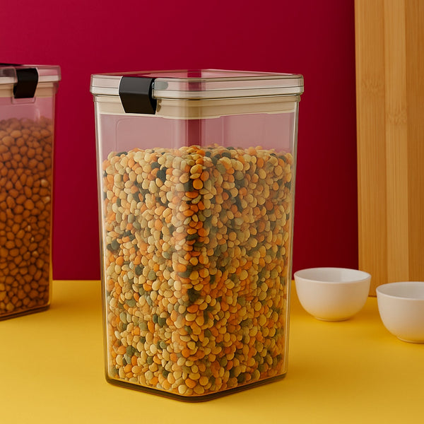 1700 ML Airtight Lock & Lock Plastic Storage Container (1 Pc) - justgrabit.in | Just Grab It