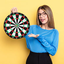 Big Size Foldable Dart Board with 4 Darts Indoor Sports Kids Game Board Set Portable - justgrabit.in | Just Grab It