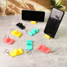 Plastic 2 - in - 1 Mobile Stand Keychain (9 Pc) - justgrabit.in | Just Grab It