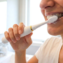 Rechargeable Electric Toothbrush White Color With 3 Extra head (1 Pc/ mix Color) - justgrabit.in | Just Grab It
