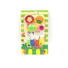 Fancy & Stylish Mini Erasers for Kids (8 Pc Set) - Fun Designs, Party Favors - Justgrabit Inc.