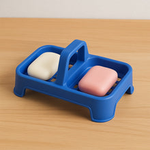 Premium 2 - in - 1 Double Soap Dish Stand (1 Pc) - justgrabit.in | Just Grab It