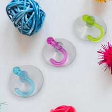 Transparent Rubber Vacuum Sucker Hooks Hanger Strong Suction Cup (12 Pc) - Justgrabit Inc.
